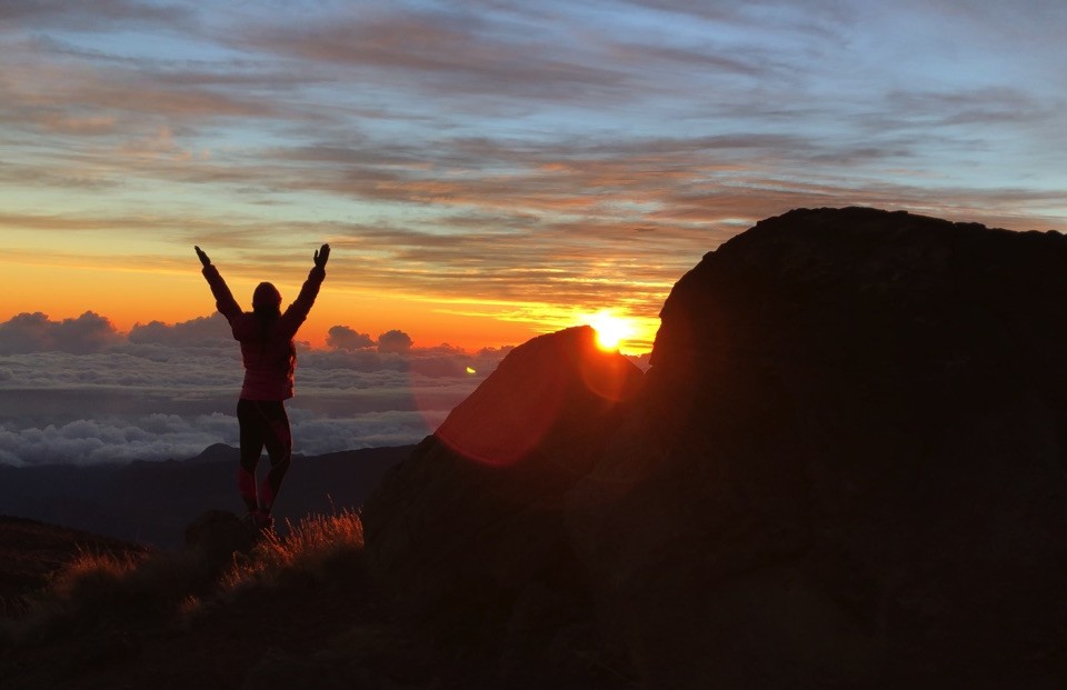 Lever Du Soleil Au Piton Des Neiges Le Monde De Chloé