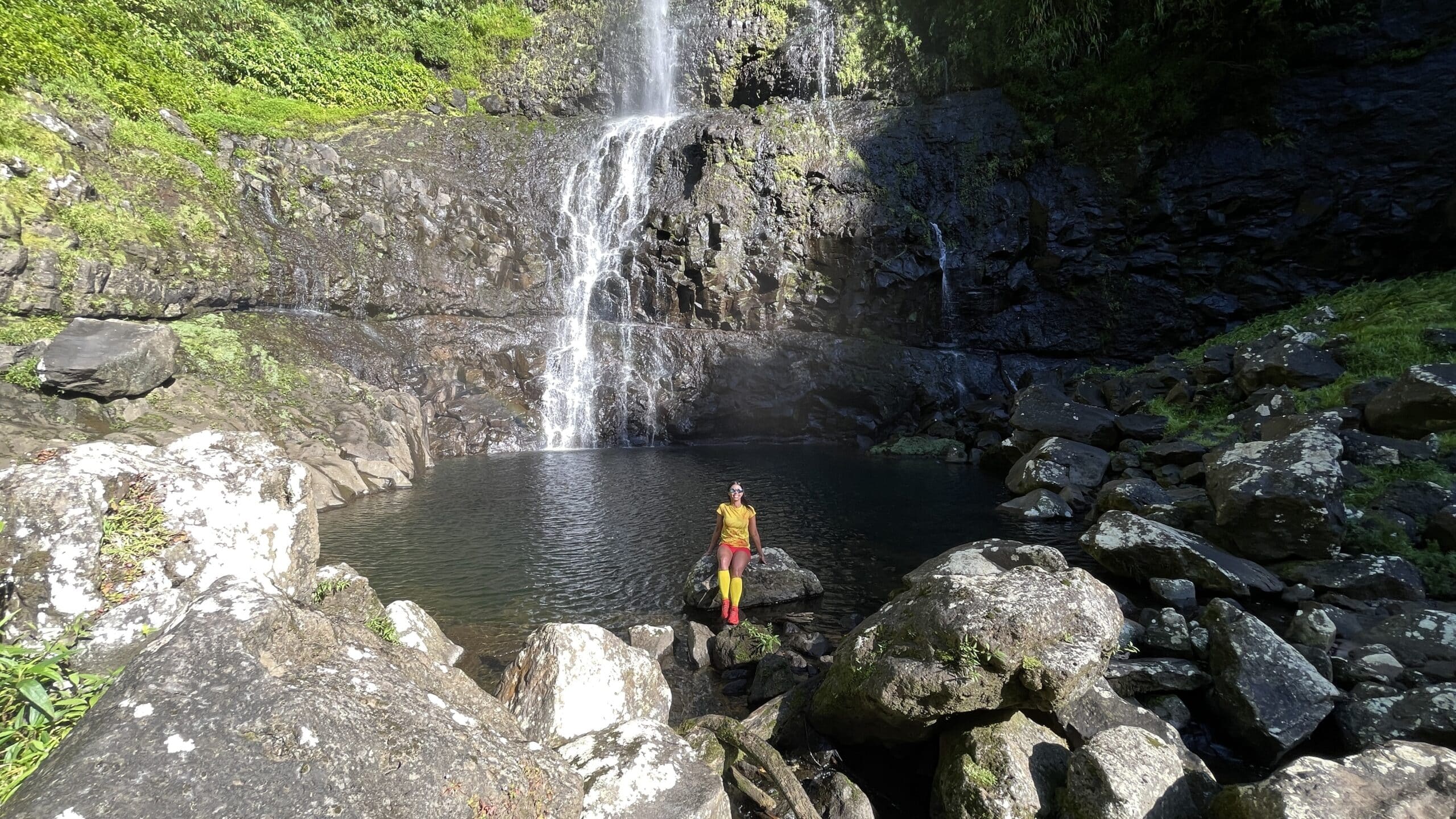 Cascade du Bras Sec | Takamaka | Randonnée très difficile | Rivière des Marsouins | île de La Réunion