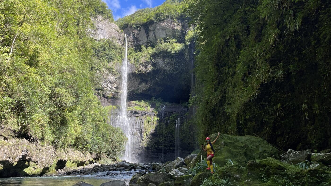 Cascade du Bras Sec | Takamaka | Randonnée très difficile | Rivière des Marsouins | île de La Réunion