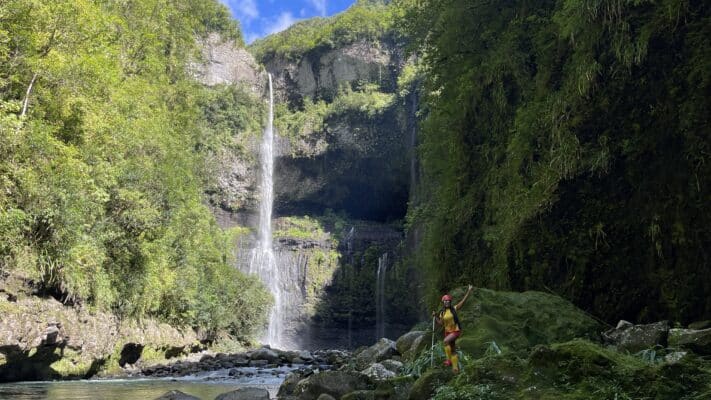Cascade du Bras Sec | Takamaka | Randonnée très difficile | Rivière des Marsouins | île de La Réunion
