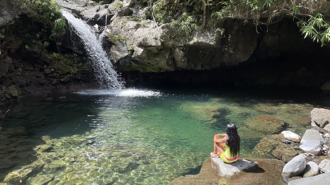 Randonnée aux Bassins et Cascades de Cap Blanc | Rivière Langevin | île de La Réunion | Randonnée de La Réunion  Le Monde de Chloé