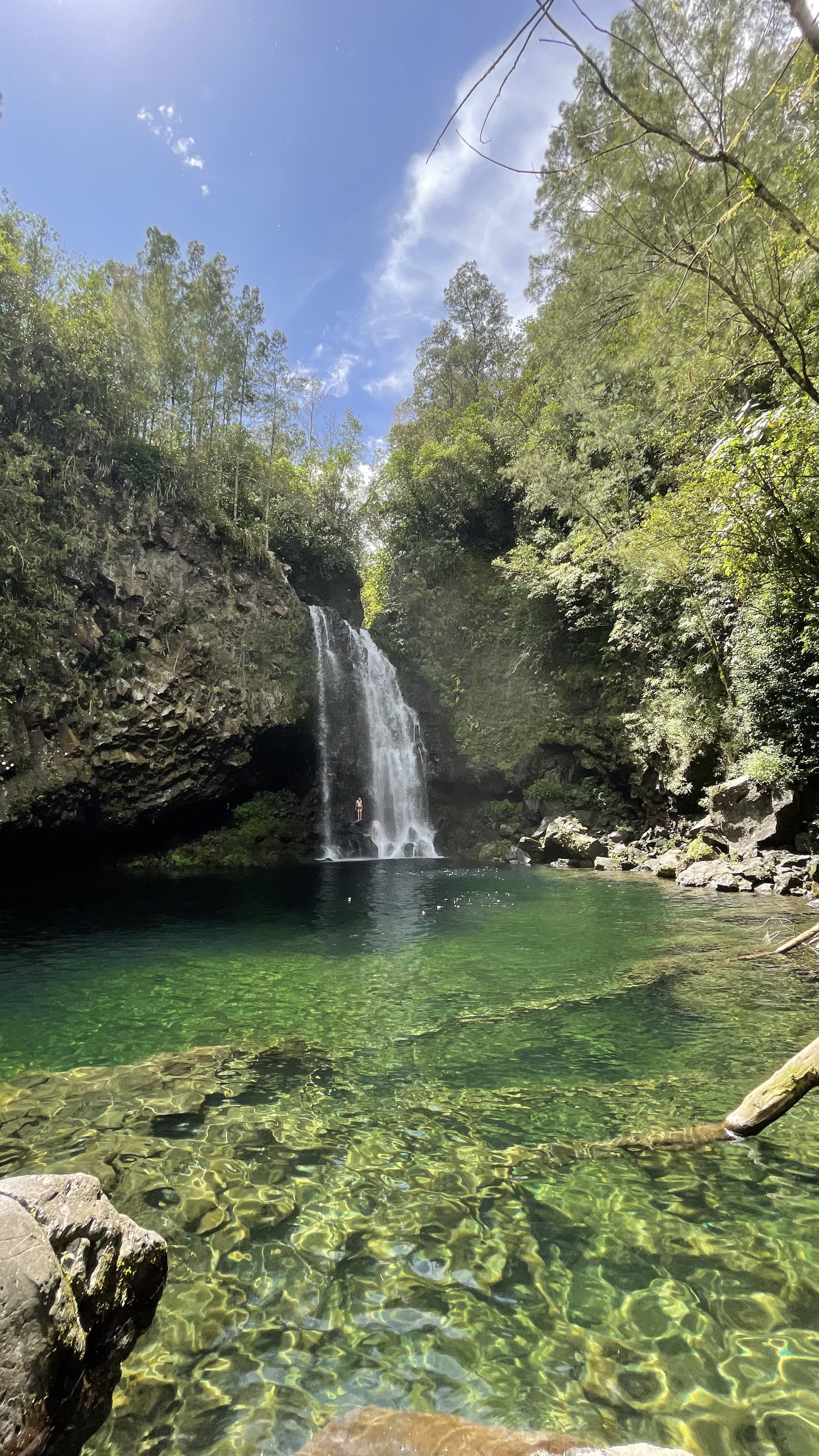 Carnet blanc la reunion cascades