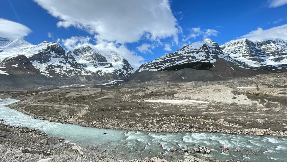 Columbia Icefield | Mer de Glace | Icefield Parkway | Columbia Icefield | Alberta | Canada | Parc National Jasper | Trans Canada | Le Monde de Chloé | Randonnée | Voyage Aventure