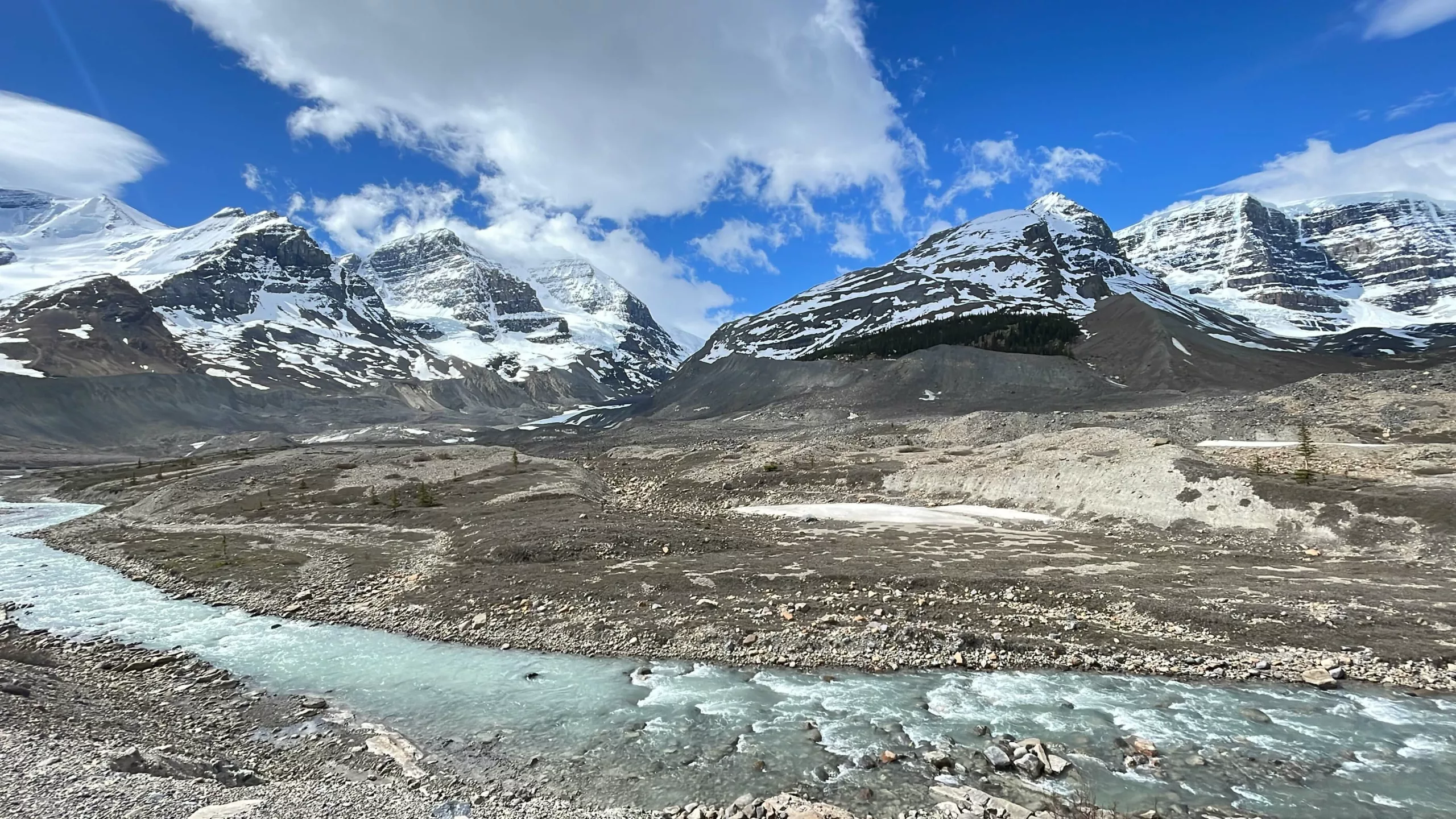 Columbia Icefield | Mer de Glace | Icefield Parkway | Columbia Icefield | Alberta | Canada | Parc National Jasper | Trans Canada | Le Monde de Chloé | Randonnée | Voyage Aventure
