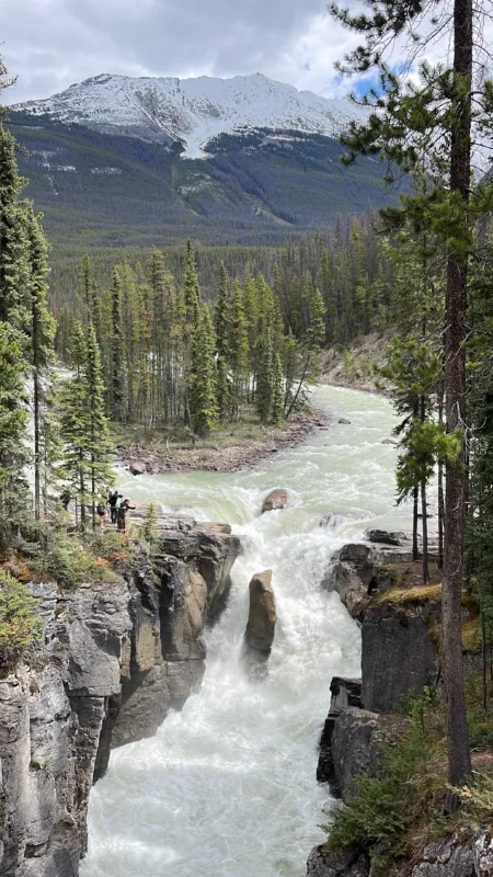 Sunwapta falls | Parc National Jasper | Alberta | Canada | Trans Canada | Le Monde de Chloé | Randonnée | Voyage Aventure