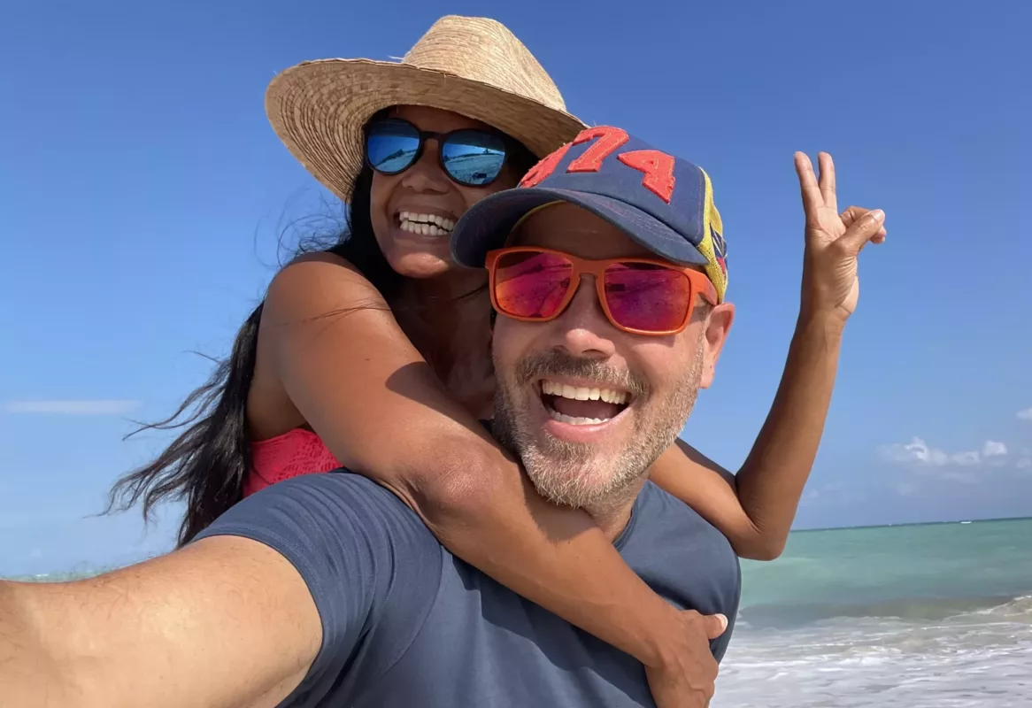 Didier MELLIS et Chloé | Blog voyage aventure | Playa Isla Blanca | Cancun | Yucatan | Mexique | Road Trip au Mexique | Le Monde de Chloé