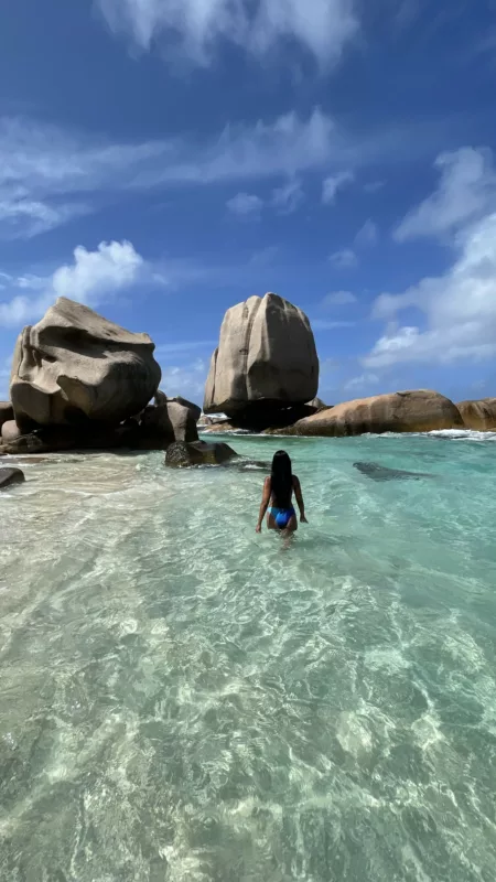 Voyage aux Seychelles | La Digue | Anse Marron | Plage paradisiaque | Le Monde de Chloé